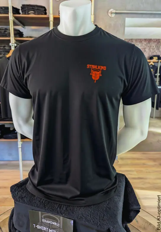 T-Shirt "Stick orange"