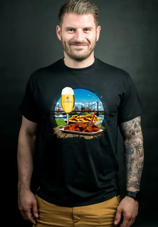 T-Shirt "Biergarten" (König Pilsener-Shirt)