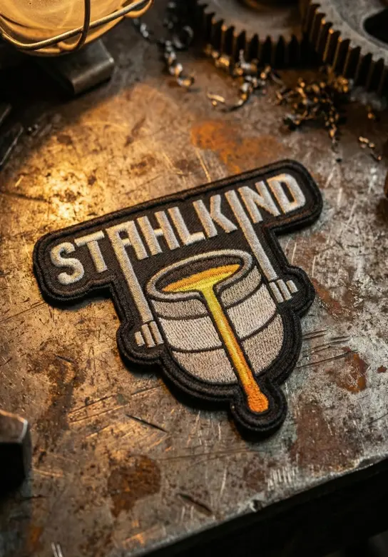 Aufnäher "Stahlkind" (Vollstick)