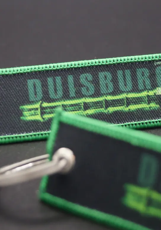 Schlüsselanhänger Aufnäher "Duisburg"