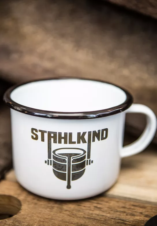 Emaillebecher „Rusty“